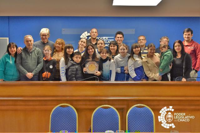 El Poder Legislativo celebró el 9º aniversario de la escuela Ángeles Sobre Ruedas