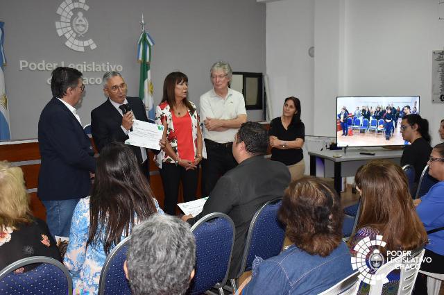 Entregaron certificados del curso de Lengua de Señas Argentinas en el Poder Legislativo