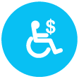 Persona discapacitada en silla de ruedas